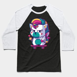 CatSoki Unicorn Baseball T-Shirt